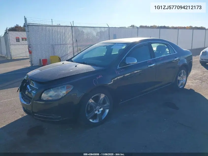 1G1ZJ577094212173 2009 Chevrolet Malibu Lt