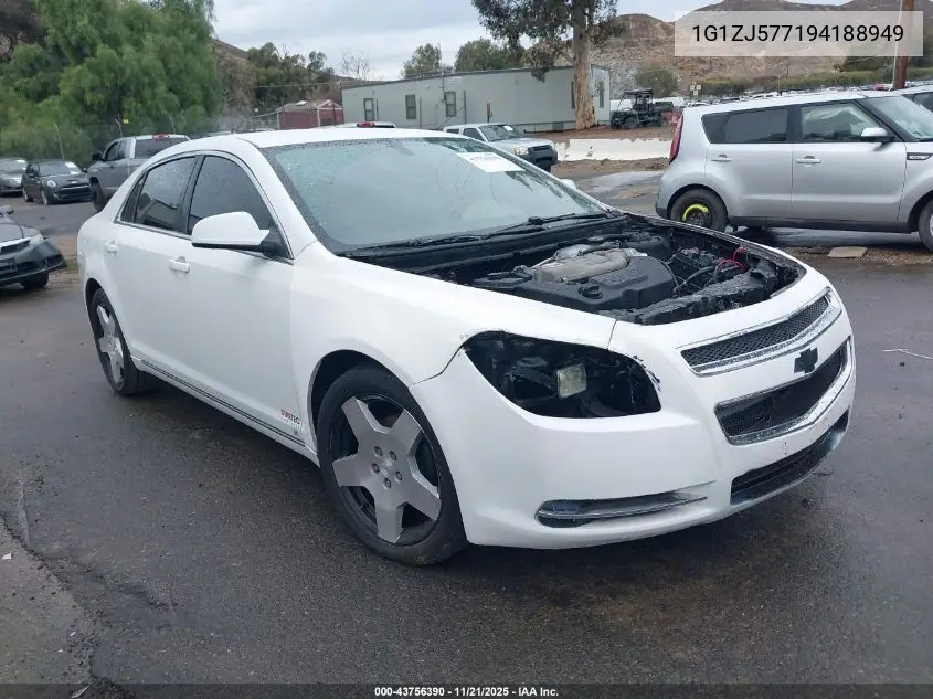 1G1ZJ577194188949 2009 Chevrolet Malibu Lt