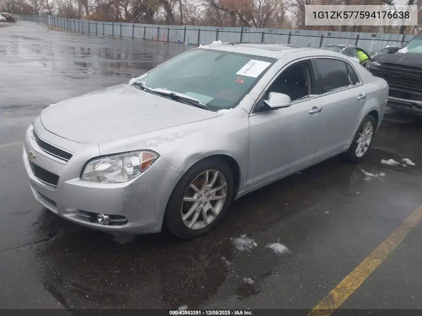 1G1ZK577594176638 2009 Chevrolet Malibu Ltz