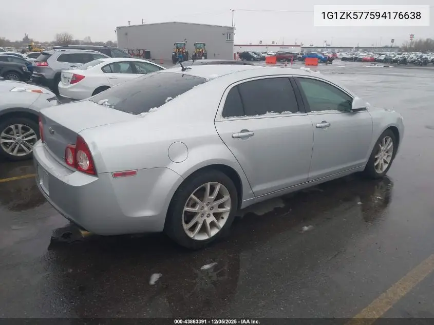 1G1ZK577594176638 2009 Chevrolet Malibu Ltz