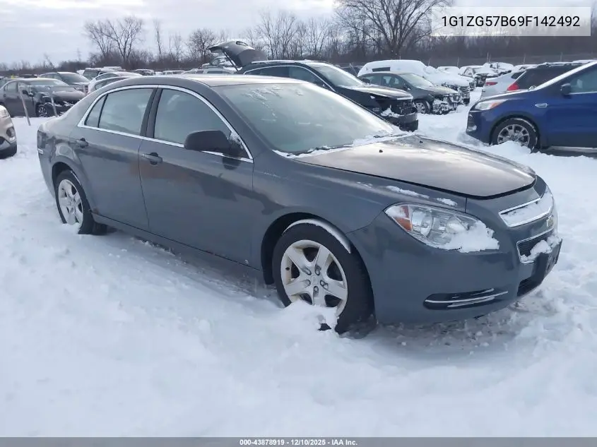 1G1ZG57B69F142492 2009 Chevrolet Malibu Ls