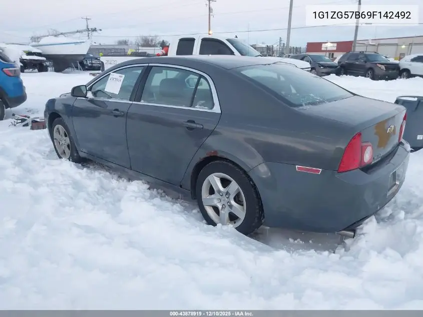 1G1ZG57B69F142492 2009 Chevrolet Malibu Ls
