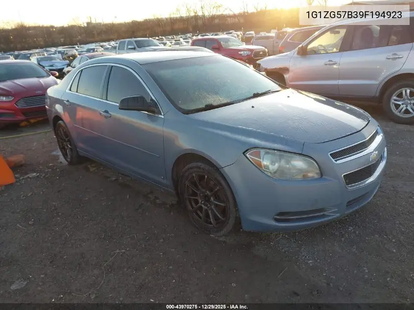 1G1ZG57B39F194923 2009 Chevrolet Malibu Ls