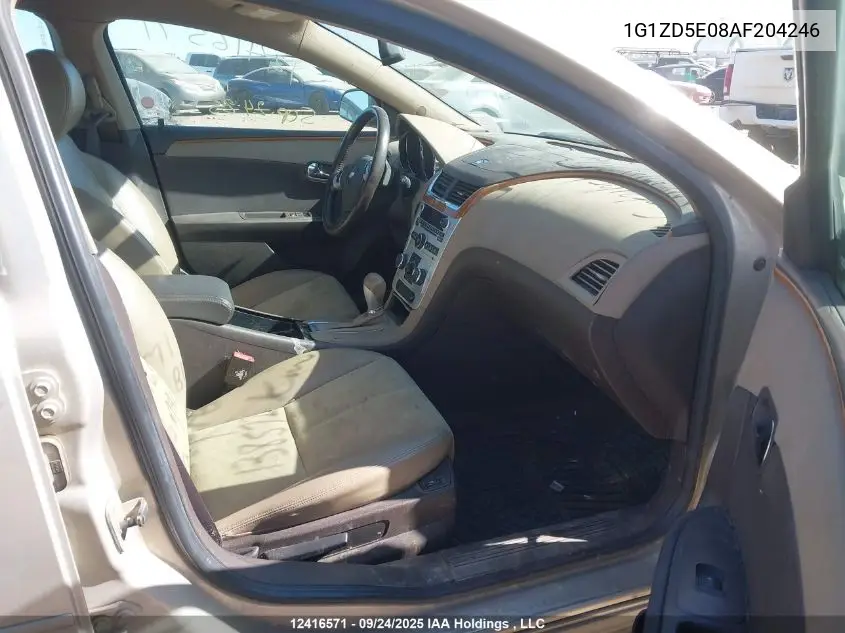 1G1ZD5E08AF204246 2010 Chevrolet Malibu Lt Platinum Edition