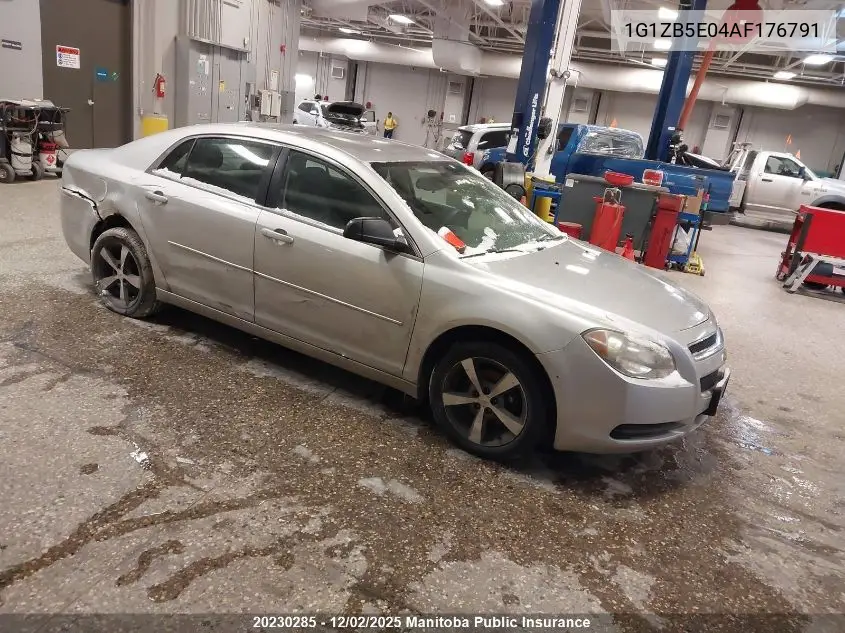 1G1ZB5E04AF176791 2010 Chevrolet Malibu Ls