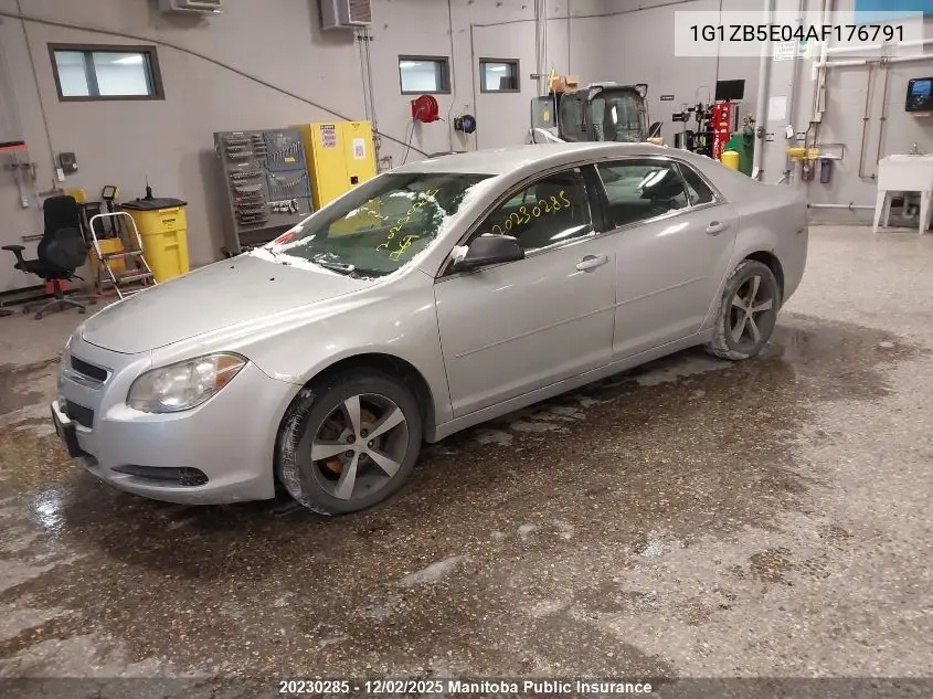 1G1ZB5E04AF176791 2010 Chevrolet Malibu Ls