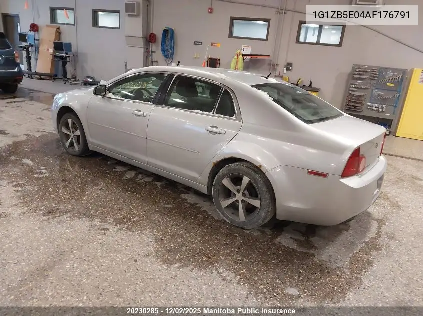 1G1ZB5E04AF176791 2010 Chevrolet Malibu Ls