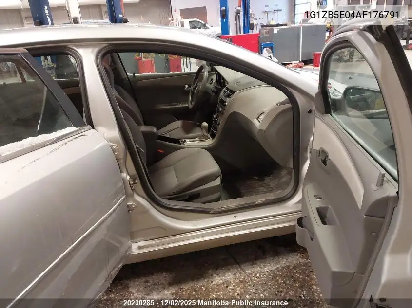 1G1ZB5E04AF176791 2010 Chevrolet Malibu Ls