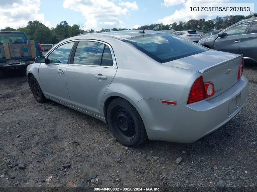 1G1ZC5EB5AF207853 2010 Chevrolet Malibu Lt