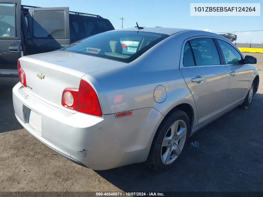 1G1ZB5EB5AF124264 2010 Chevrolet Malibu Ls