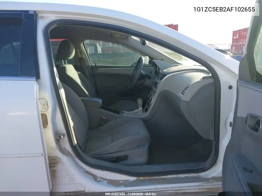 1G1ZC5EB2AF102655 2010 Chevrolet Malibu Lt