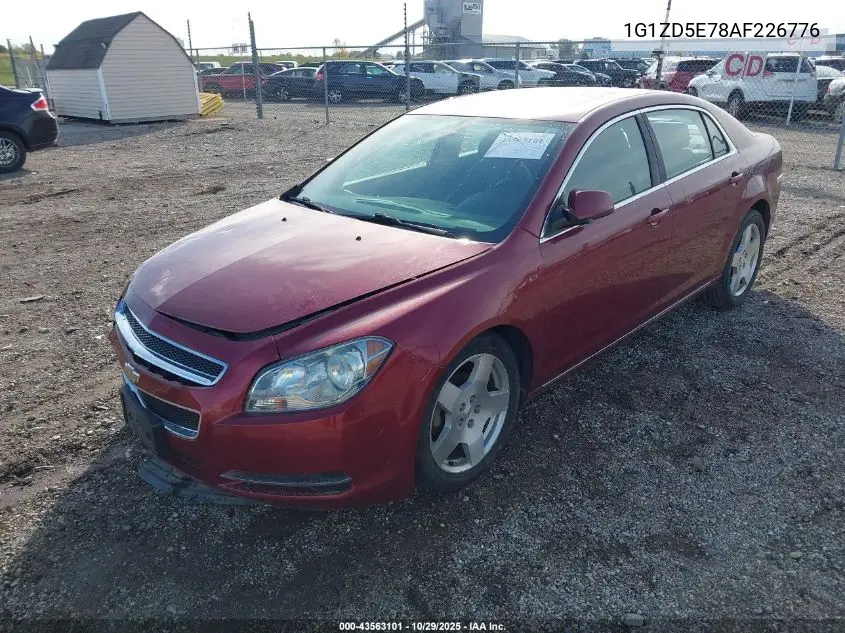 1G1ZD5E78AF226776 2010 Chevrolet Malibu Lt