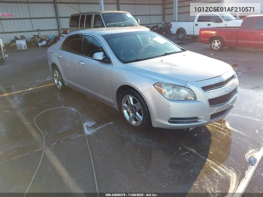 1G1ZC5E01AF210571 2010 Chevrolet Malibu Lt