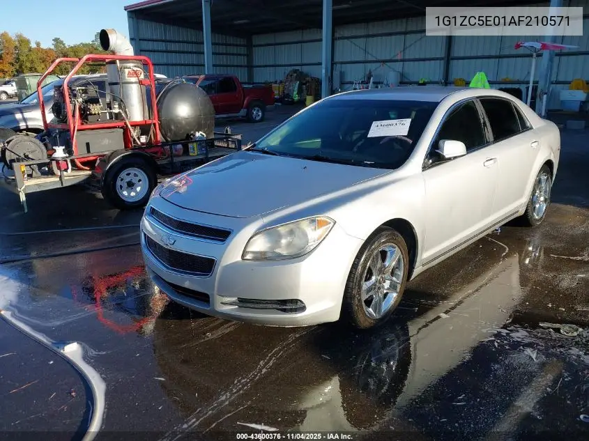 1G1ZC5E01AF210571 2010 Chevrolet Malibu Lt