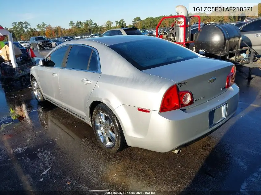 1G1ZC5E01AF210571 2010 Chevrolet Malibu Lt