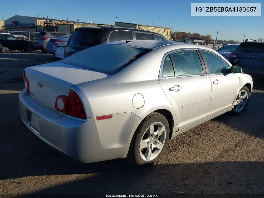 1G1ZB5EB5A4130657 2010 Chevrolet Malibu Ls
