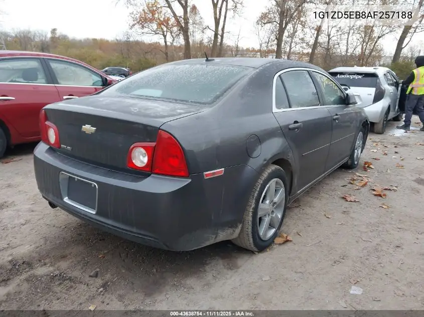 1G1ZD5EB8AF257188 2010 Chevrolet Malibu Lt