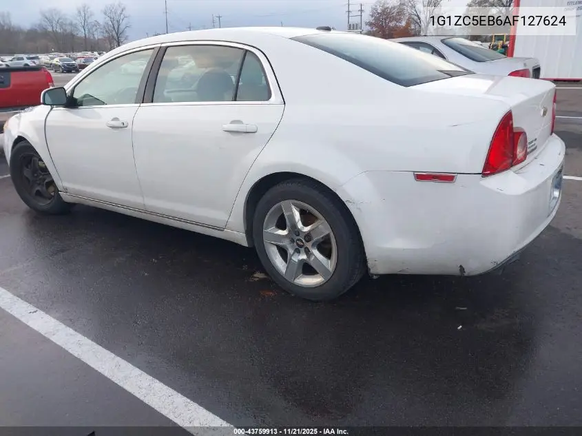 1G1ZC5EB6AF127624 2010 Chevrolet Malibu Lt