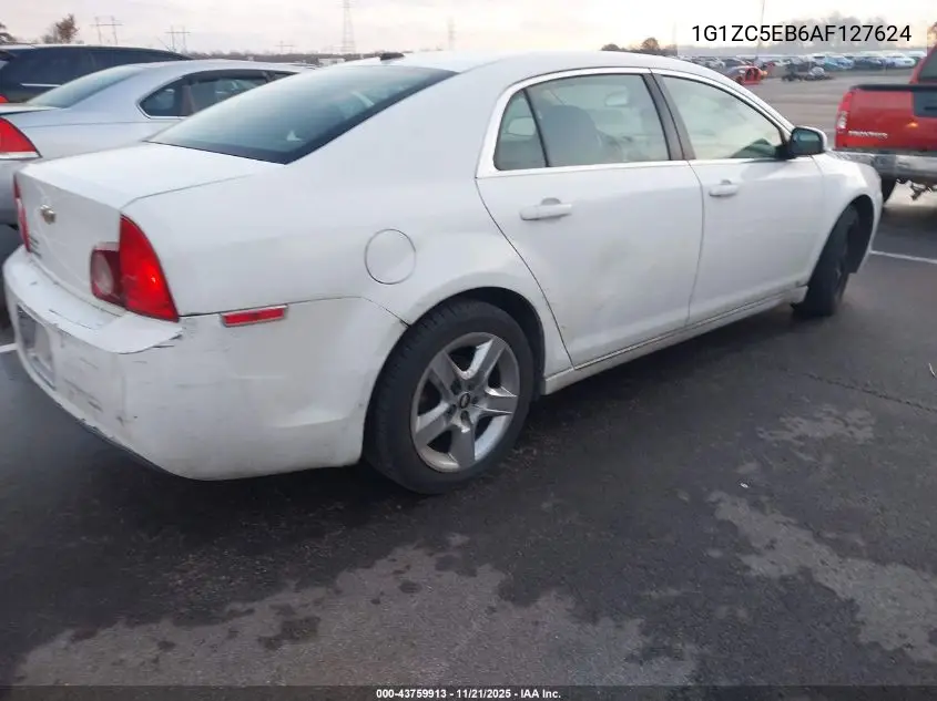 1G1ZC5EB6AF127624 2010 Chevrolet Malibu Lt