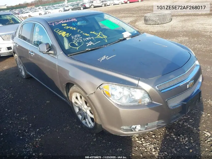 1G1ZE5E72AF268017 2010 Chevrolet Malibu Ltz
