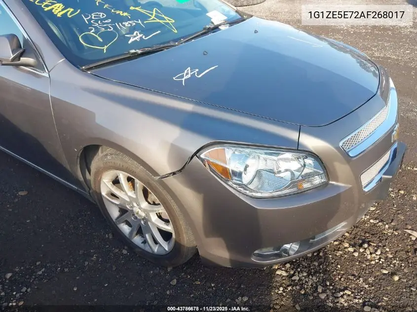 1G1ZE5E72AF268017 2010 Chevrolet Malibu Ltz