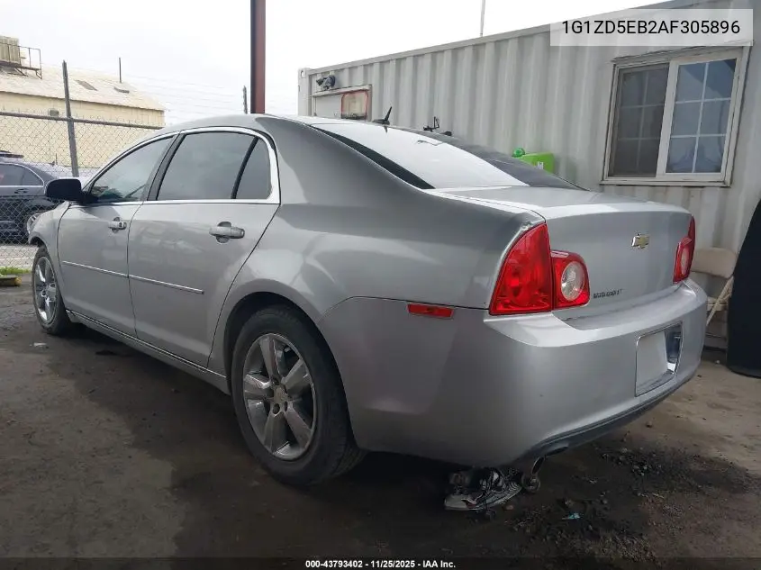 1G1ZD5EB2AF305896 2010 Chevrolet Malibu Lt