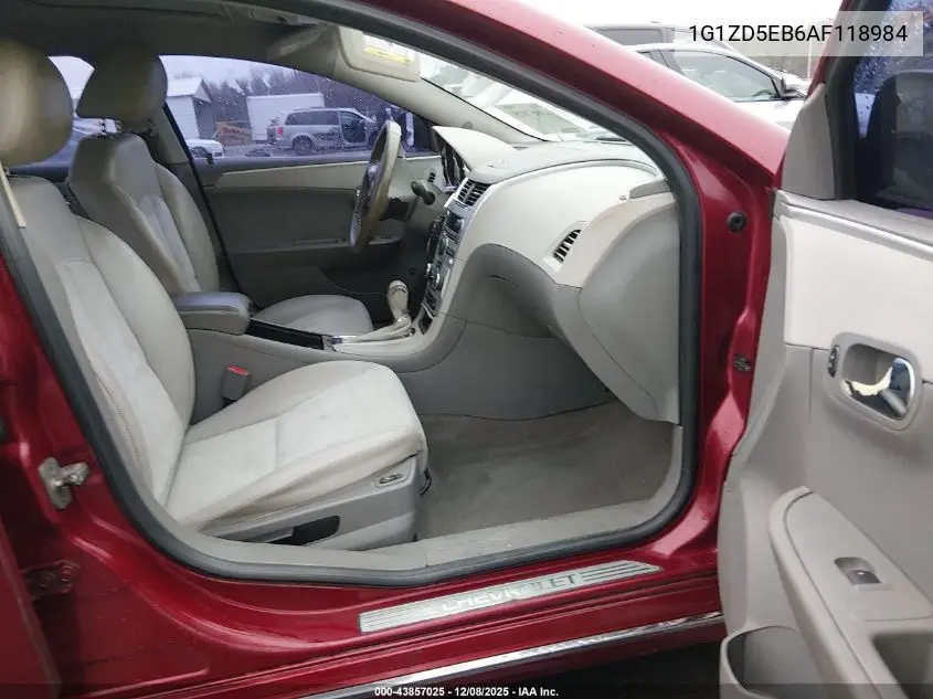 1G1ZD5EB6AF118984 2010 Chevrolet Malibu Lt