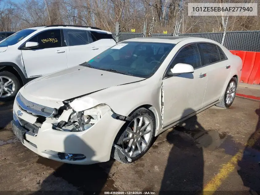 1G1ZE5EB6AF277940 2010 Chevrolet Malibu Ltz