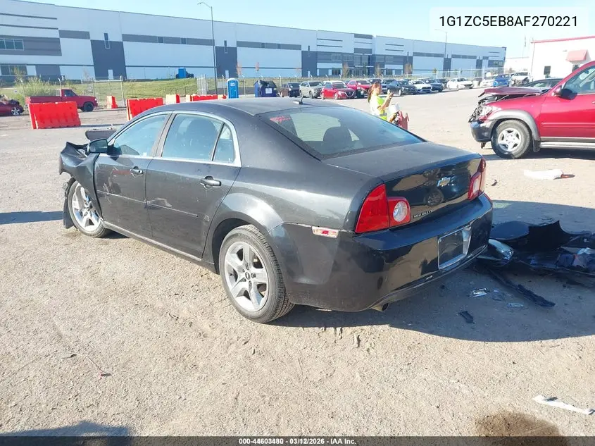 1G1ZC5EB8AF270221 2010 Chevrolet Malibu Lt