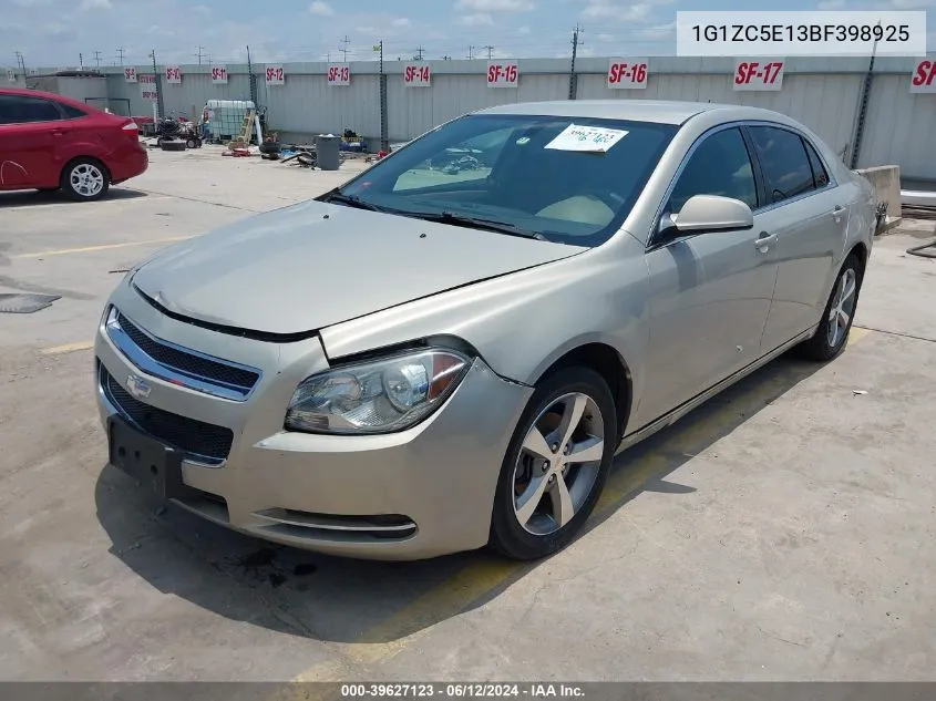 1G1ZC5E13BF398925 2011 Chevrolet Malibu 1Lt