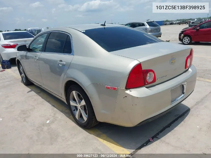 2011 Chevrolet Malibu 1Lt VIN: 1G1ZC5E13BF398925 Lot: 39627123