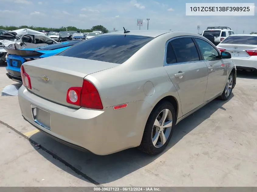 2011 Chevrolet Malibu 1Lt VIN: 1G1ZC5E13BF398925 Lot: 39627123