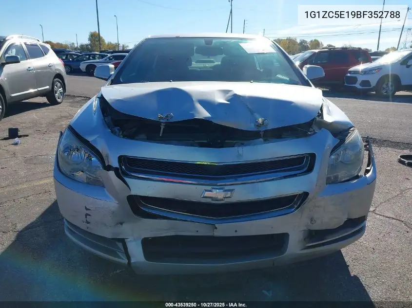 1G1ZC5E19BF352788 2011 Chevrolet Malibu 1Lt