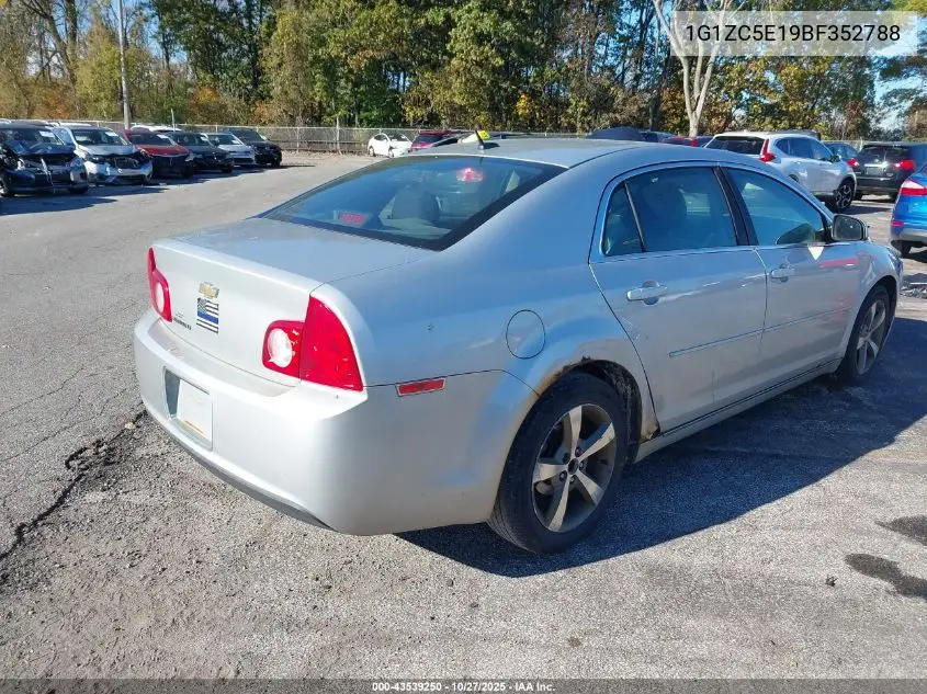 1G1ZC5E19BF352788 2011 Chevrolet Malibu 1Lt
