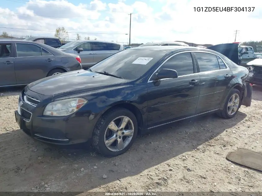 1G1ZD5EU4BF304137 2011 Chevrolet Malibu 2Lt
