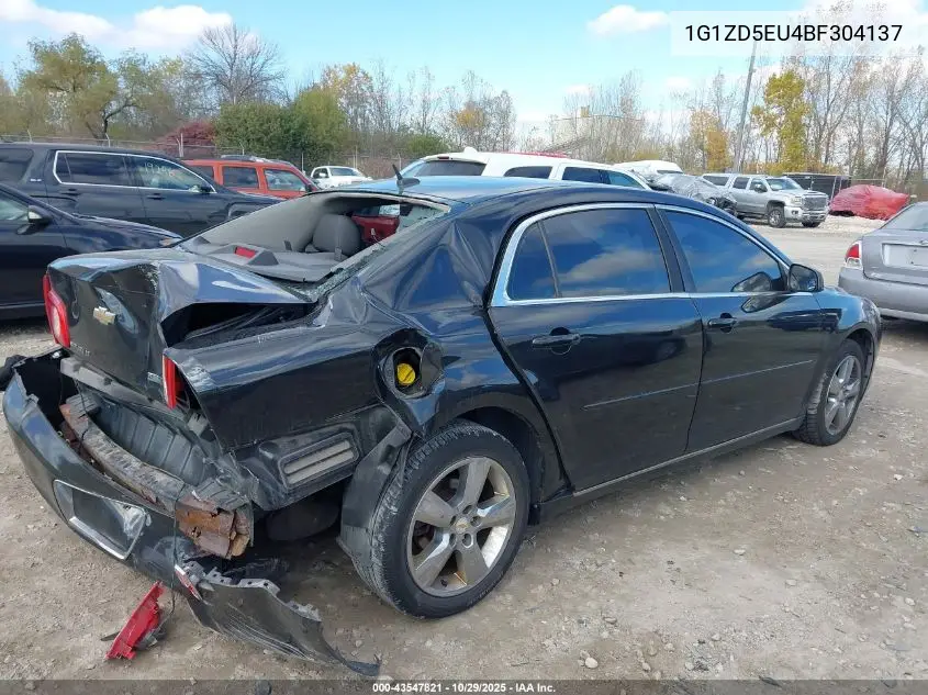 1G1ZD5EU4BF304137 2011 Chevrolet Malibu 2Lt