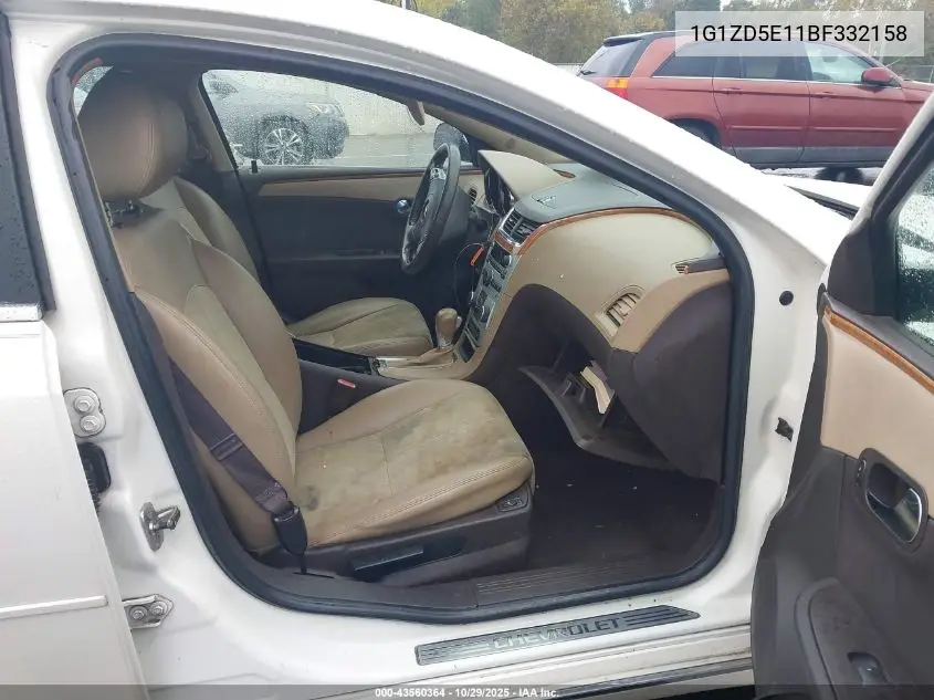 1G1ZD5E11BF332158 2011 Chevrolet Malibu 2Lt