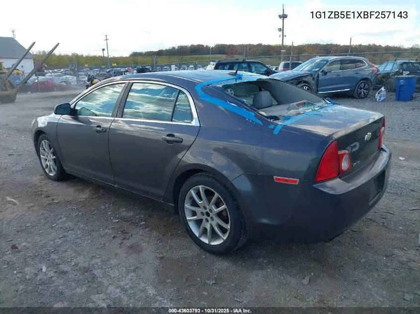 1G1ZB5E1XBF257143 2011 Chevrolet Malibu Ls