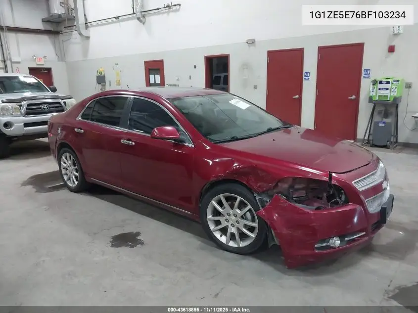 1G1ZE5E76BF103234 2011 Chevrolet Malibu Ltz