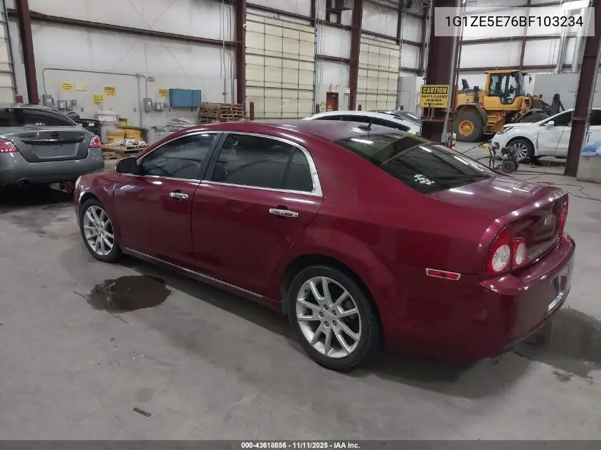 1G1ZE5E76BF103234 2011 Chevrolet Malibu Ltz