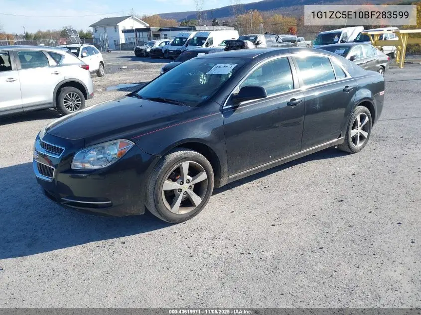 1G1ZC5E10BF283599 2011 Chevrolet Malibu 1Lt