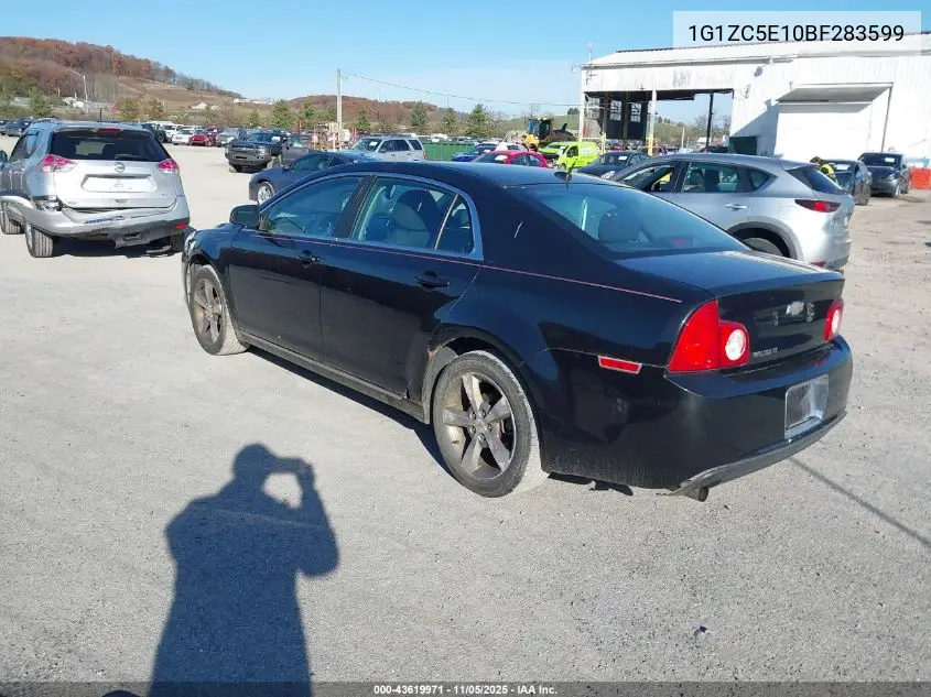 1G1ZC5E10BF283599 2011 Chevrolet Malibu 1Lt