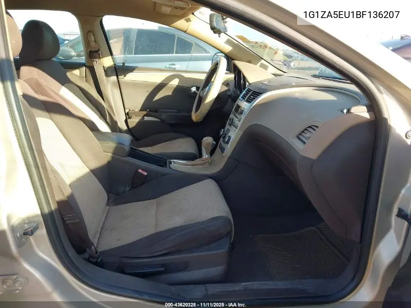 1G1ZA5EU1BF136207 2011 Chevrolet Malibu Ls
