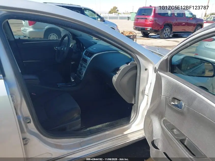 1G1ZC5E12BF123787 2011 Chevrolet Malibu 1Lt