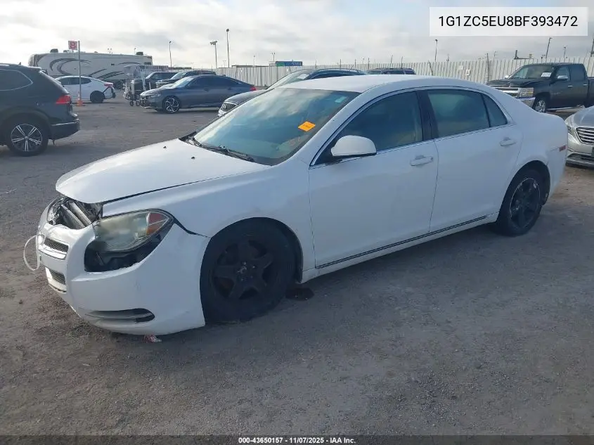 1G1ZC5EU8BF393472 2011 Chevrolet Malibu 1Lt