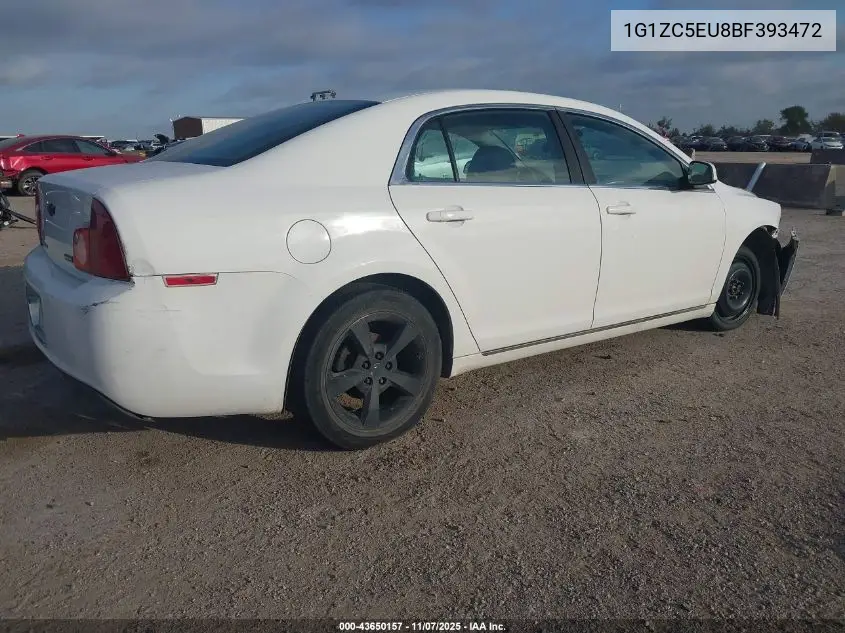 1G1ZC5EU8BF393472 2011 Chevrolet Malibu 1Lt