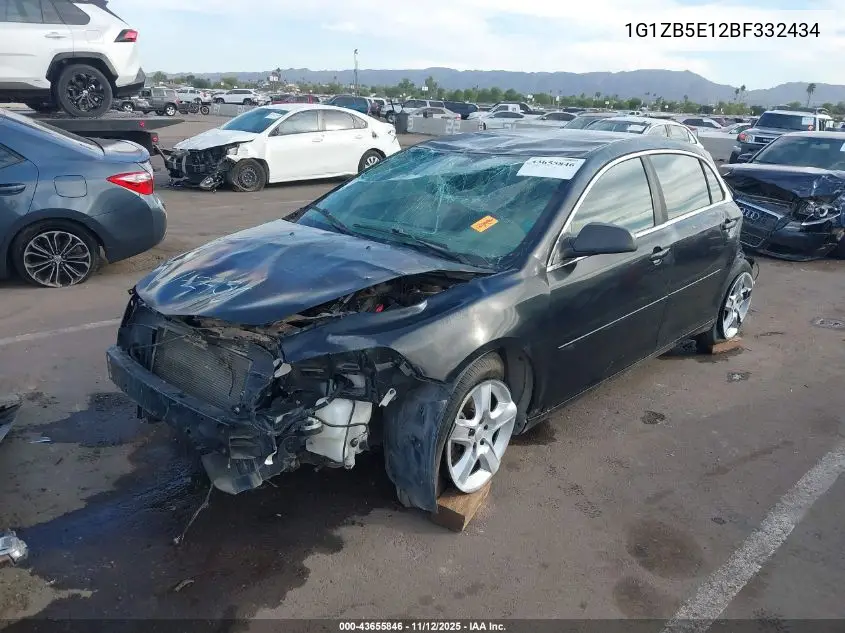1G1ZB5E12BF332434 2011 Chevrolet Malibu Ls