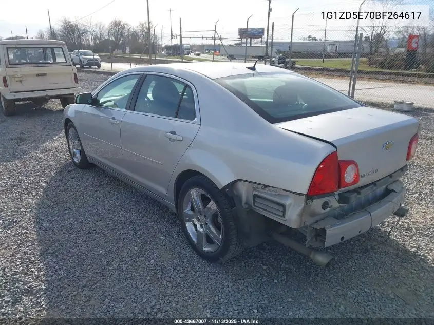 1G1ZD5E70BF264617 2011 Chevrolet Malibu 2Lt