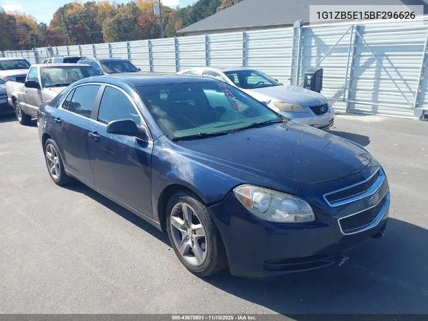 1G1ZB5E15BF296626 2011 Chevrolet Malibu Ls