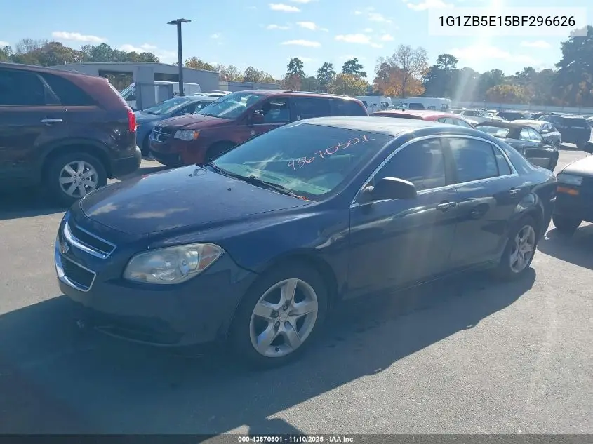 1G1ZB5E15BF296626 2011 Chevrolet Malibu Ls